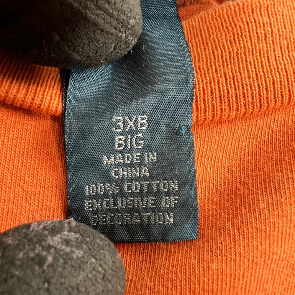 Polo Ralph Lauren Pony Logo T-Shirt Mens 2XL Orange Short Sleeve Crewneck Tee